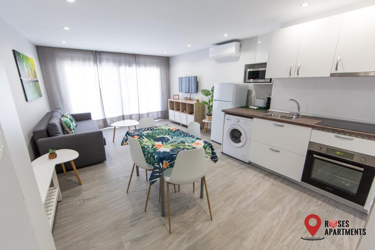 Roses Apartments Tropical Loft Vista Mar Lateral Eksteriør bilde