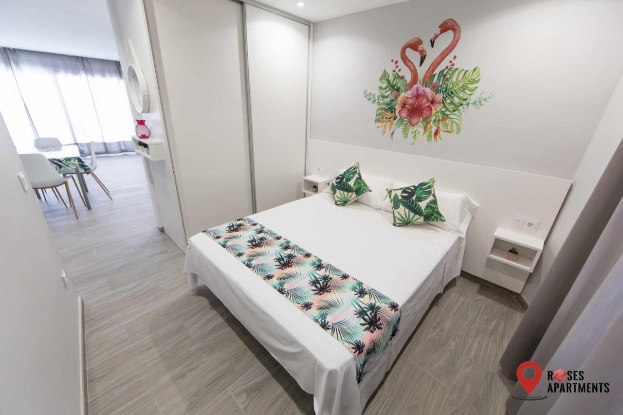 Roses Apartments Tropical Loft Vista Mar Lateral Eksteriør bilde